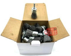20PC 1″ Wire Wheel Cup Brushes Crimped Metal Grinding 1/4 Shank