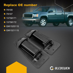 Extended Cab Rear Door Handle Left Right Chevy Silverado GMC Sierra 1999–2007