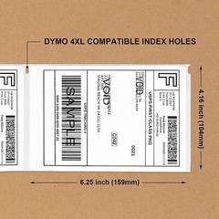 2 Rolls Compatible DYMO 4XL 4×6 Direct Thermal Shipping Labels 220/Roll 1744907