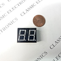 Blue 0.56″ inch 14.2mm 7 Segment Dual LED Display 18-Pin Common Anode 2-Digit