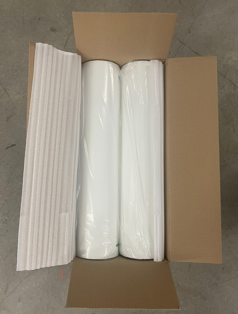 2 Rolls DTF Transfer Film 24 in x 328 ft – Hot / Cold Peel Heat Transfer Film