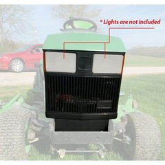 Front Black Grille For John Deere 415 425 445 455 Tractor Replaces For AM116207