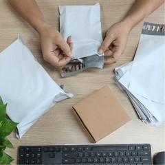 100-1000 Bags 12×15.5 INCH 2.5 Mil Poly Mailers Plastic Envelopes Shipping Bags
