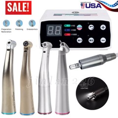 Dental Electric LED Brushless Micro Motor/1:5 1:1 Increasing Fiber Handpiece