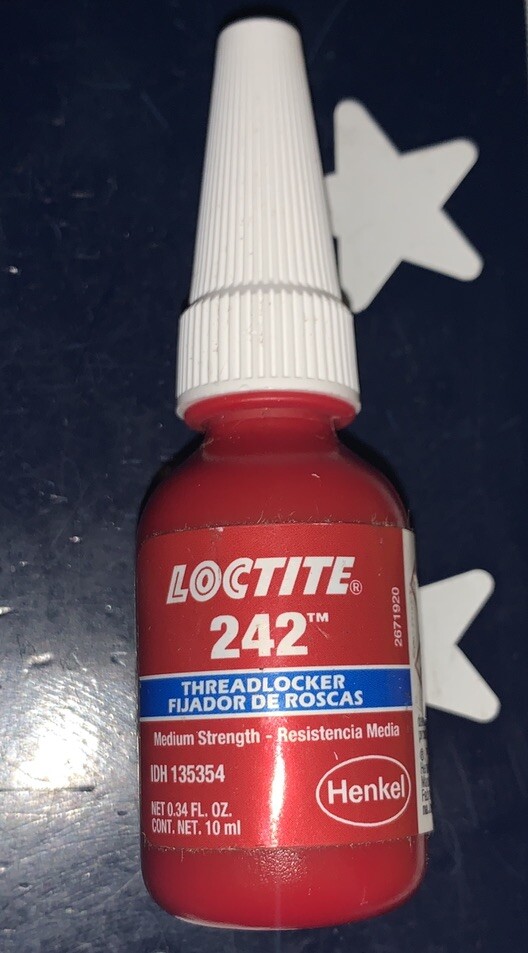 USA Loctite 242 10ml Medium Strength Thread Locker 24221 135354 EXP 05/2026