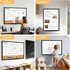 36 X 24 inches Magnetic Dry Erase Board with Aluminum Frame, Whiteboard