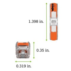 WAGO Lever Nuts 55pc Wire Splicing Connector Kit with Case