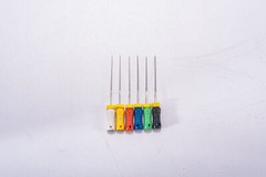 10Pack Endodontic K Files Dental Root Canal SS Hand Use Endo #15-40Assorted 25MM