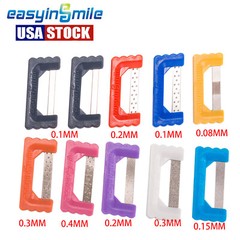 EASYINSMILE Orthodontic Dental IPR System Interproximal Peel Contra Angle Strips