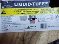 Atkore AFC 6204 1″ Liquid-Tuff LFMC Liquidtight Flexible Metallic Conduit /5ft