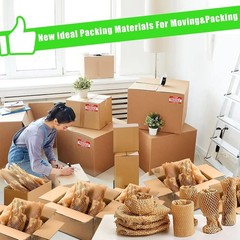 Honeycomb Packing Paper Eco Friendly Moving Supplies Recyclable Honeycomb Roll