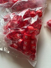 100 pcs hanger size markers plastic garment sizer