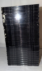 NEW 50-pack Slim/Thin/5mm Jewel Cases Black for CD/DVD Sealed – Generic/No Brand