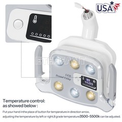 Dentist Operation Light for Dental Unit Chair Lamp 6 LED φ22mm/26mm Interface