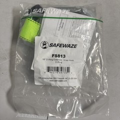 Safewaze FS813 18″ Web Extender With D-Ring And Double Locking Snap Hook