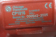 Chicago Pneumatic CP1816 5/8 In Chuck 3/8 In NPT Air Inlet Air-Powered Drill
