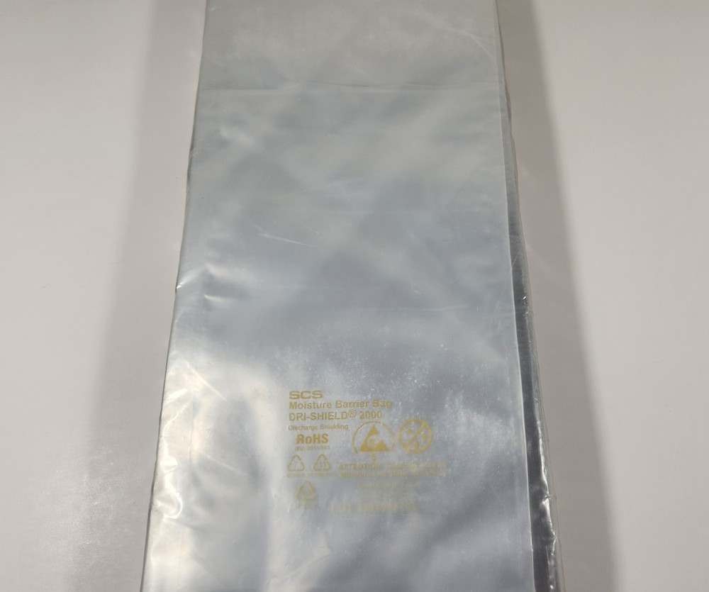 LOT OF 100 SCS 700530 MOISTURE BARRIER BAGS DRI-SHIELD 2000 5×30 INCHES