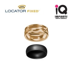 LOCATOR FIXED Genuine Metal Housing with Black Lab Processing Insert (10-Pack)
