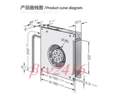 RG125-19/56 RG12519/56 cooling fan NEW 1PC 3months warranty