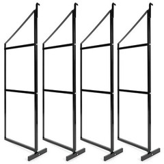 New 3 Tier Steel Cargo Shipping Container Shelving Shelf Brackets 18″x60″ 4 Pack