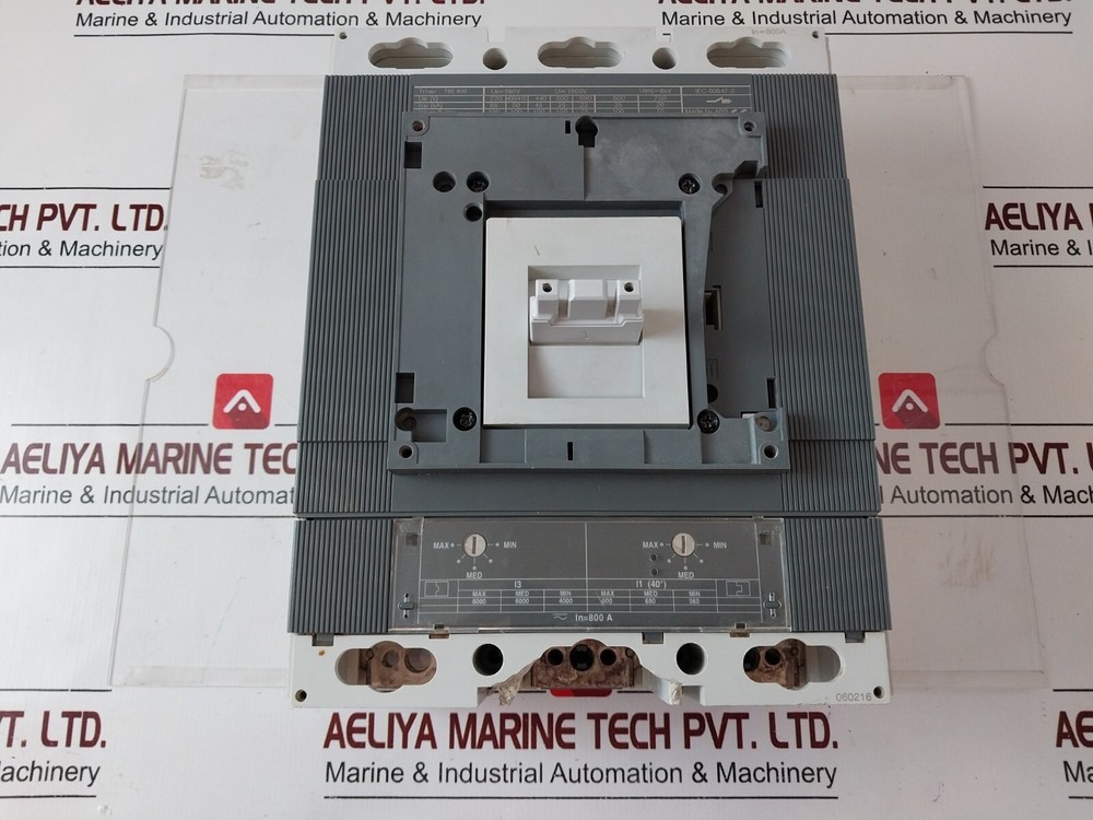 Abb Tmax T6s 800 Circuit Breaker 800Amp 1000v 50-60hz