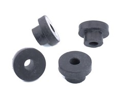 5/8″ Hole Silicone Rubber Step Bushing Firewall Pass-Through 5/16″ ID x 1″ OD