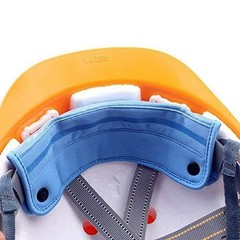 2 PCS Washable Snap On Hard Hat Mesh Sweatband Liner Safety Helmet Accessory