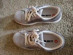 AirWalk Womens Camino Gray/white Shoes Size 8.5 B