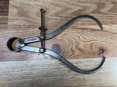 Vtg Starrett Outside Spring Caliper The L.S. Starrett Co Athol Mass USA