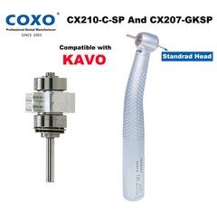 COXO Dental Handpiece Fiber Optic High Speed Turbine CX207-G KaVo MULTIflex LED