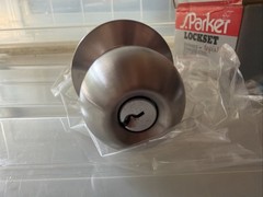 Parker Stainless Steel 2 3/8″ – 2 3/4″ B2635SSKD SC1 ENTRANCE KNOB