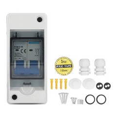 DC Disconnect Switch 1000V 50A Miniature Circuit Breaker with IP65 Waterproof…