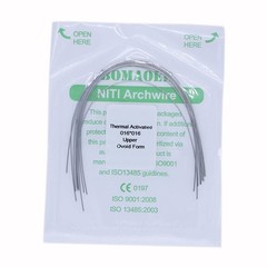 30×Dental Orthodontic Niti Thermal Activated Rectangular Arch Wires 16×16 Upper