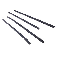 4Pcs For 2016-2021 Honda Civic Sedan Window Weatherstrip Moulding Seal Belt New