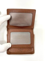 LOUIS VUITTON Monogram Japon Sangapur Business Card Case ID Holder M60530 Brown