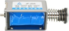 DC 12V 24V 45N 10mm Pull Push Type Frame Linear Motion Solenoid Electromagnet
