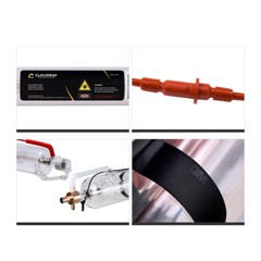 Cloudray 40W/50W/60W/80W/100W CO2 Laser Tube for CO2 Laser Engraver Cutter