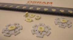 10 pieces LED OSRAM | Golden DRAGON Plus LENS | 4000K | WHITE | LCW W5AM | SMD-2