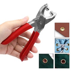 4mm Shoe Eyelet Lace Punch Pliers Rivet Plier Hole Punch Tools Leather DIY