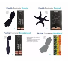 Dental Flexible Silicone Rubber Photography Contraster Black Background Board