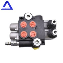 2 Spool Hydraulic Control Valve Double Acting 13 GPM 3600 PSI SAE Ports 3600Psi