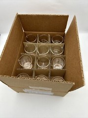 VWR Glass 30mL Low Form Griffin Beaker *Lot of 12* 10754-700