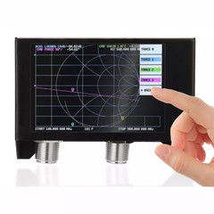 4 Inch SAA-2N NanoVNA V2 3GHz 2.2 Network Analyzer HF VHF UHF Antenna Analyzer