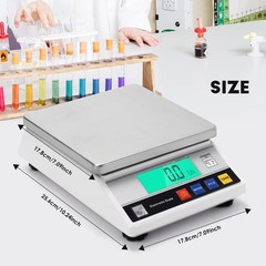 High Precision Scale 10kg 0.1g Digital Accurate Electronic Balance Lab Scale