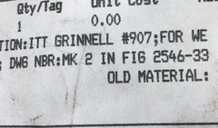 New ITT Dia-Flo 2546-33 Diaphragm MK 2″ – No Box