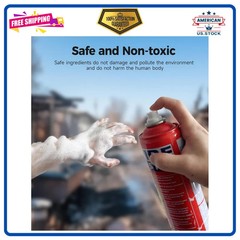 2 Pack Portable Fire Extinguisher with Mounting Bracket for Home Car Kitchen