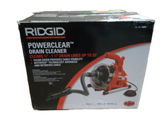 Ridgid Powerclear 120-Volt Drain Cleaning Snake Auger Machine – FAST SHIPPING!