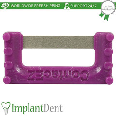 Dental Widener Purple IPR Plus Strips Set 8pcs Coarse Grit Double-Sided Coating