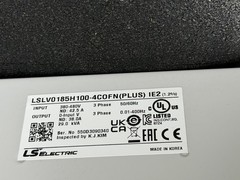 LS Electric LSLV185H100-4COFN {PLUS} IE2, 380-480V, 38.0A, 25HP, IP20 *WARRANTY*