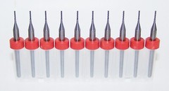 (10) – 0.80mm (.0315″) 4 FLUTE CARBIDE ENDMILLS NEW Kyocera Tycom 1800.0315.158